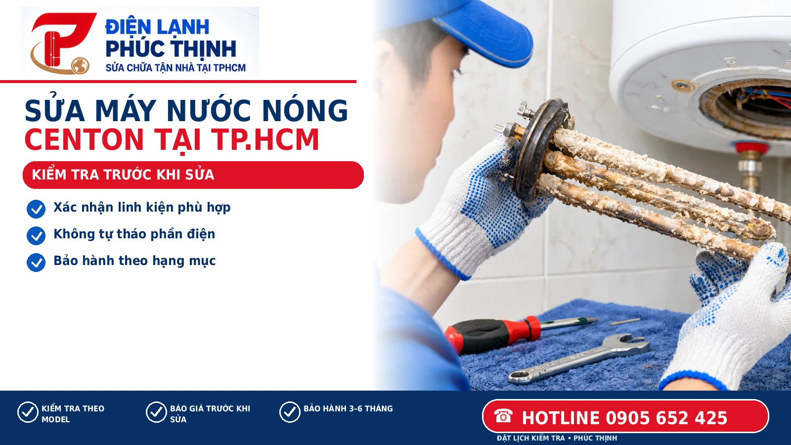 KIỂM TRA TRƯỚC KHI SỬA – hình minh họa kiểm tra và sửa chữa đúng model, Điện Lạnh Phúc Thịnh, hotline 0905 652 425