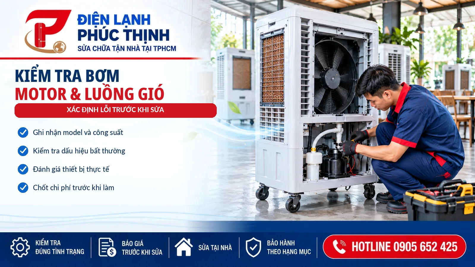 đánh giá đúng thiết bị, Điện Lạnh Phúc Thịnh